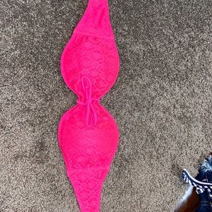 Strapless bathing suit top